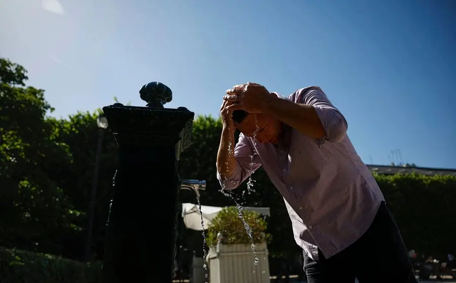 Francia y Reino Unido registraron temperaturas por encima de los 35 grados.