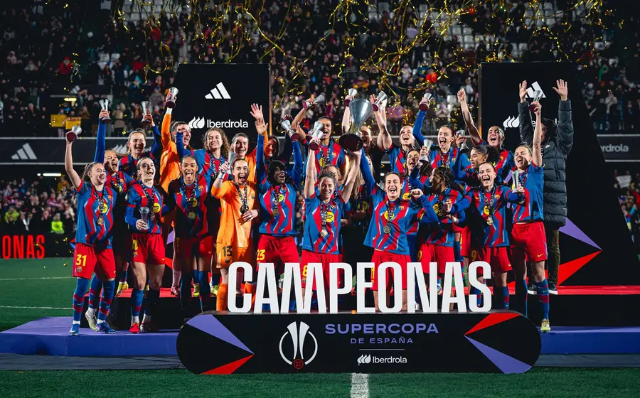 Barcelona se proclamó campeón de la Copa de la Reina