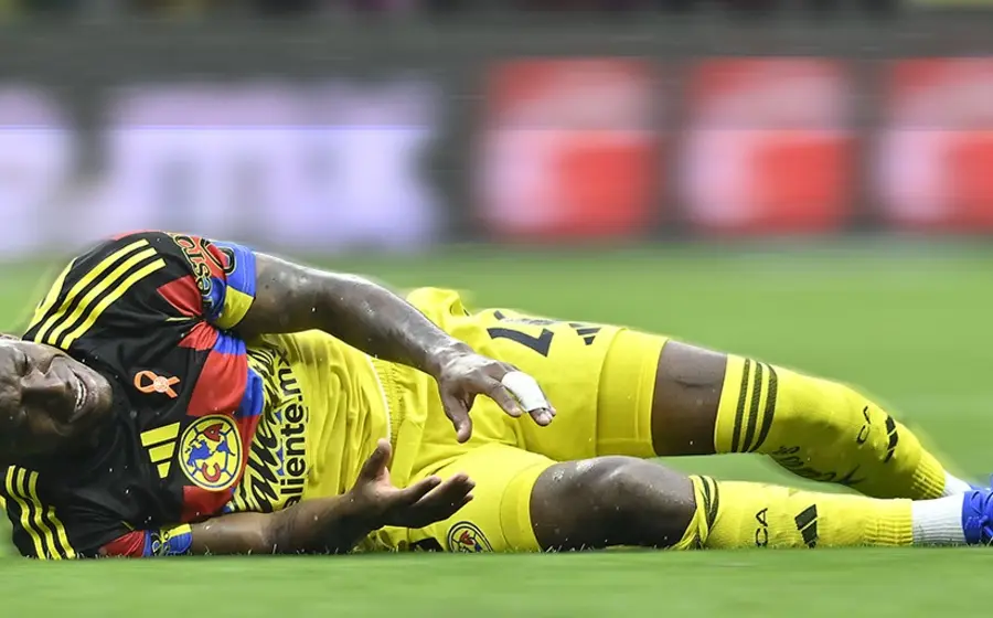 Cristian Borja sufrió una lesión del ligamento colateral medial de la rodilla derecha