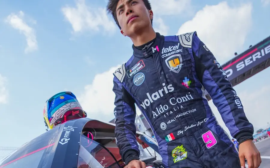 El piloto oaxaqueño Eloy López Falcón sigue sumando puntos