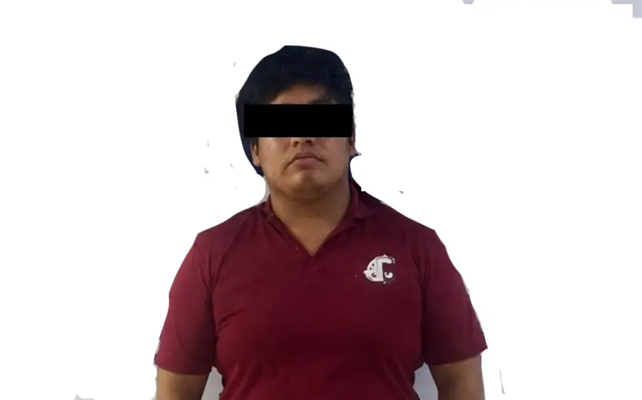 L.D.S.L., fue detenido por policías estatales.