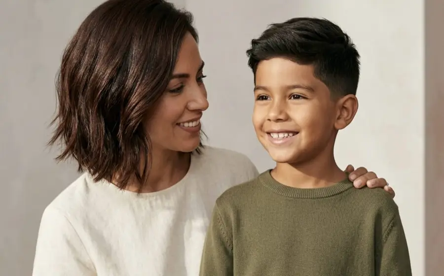 De niño y joven era muy apegado a mi madre.