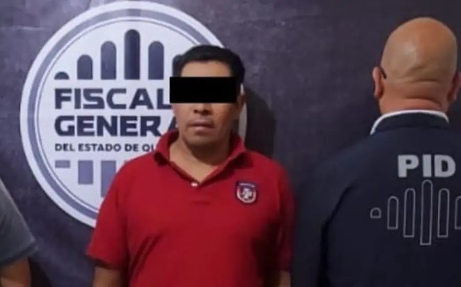 El presunto responsable fue ubicado y detenido en Querétaro.