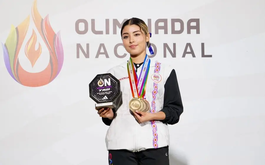 Gabriela Guadalupe Hernández Le Royal, la MVP del poomsae