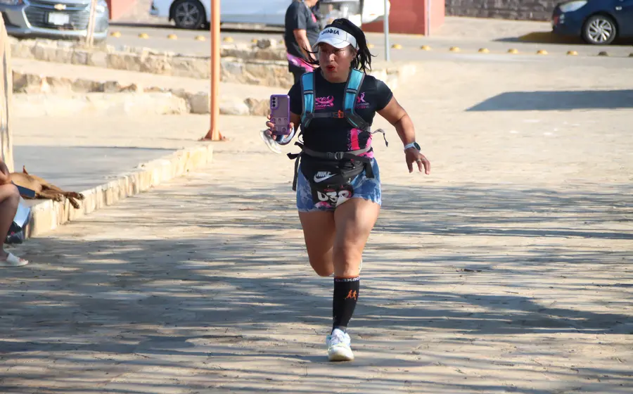 Jiinha Cruz, una enamorada del deporte pedestre