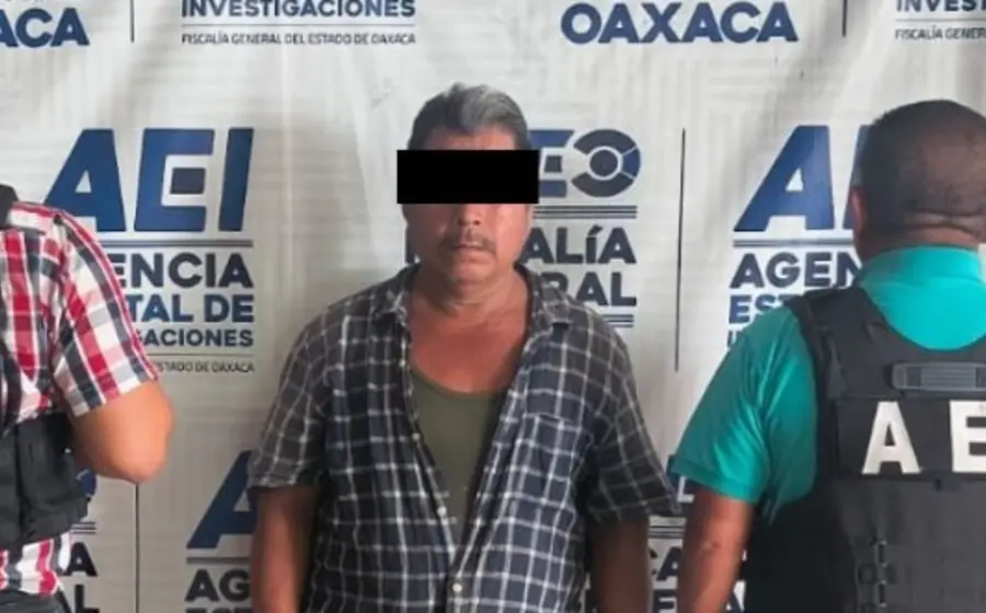 Fotografía del presunto agresor sexual, quien fue detenido por las autoridades después de atacar a una menor de edad.