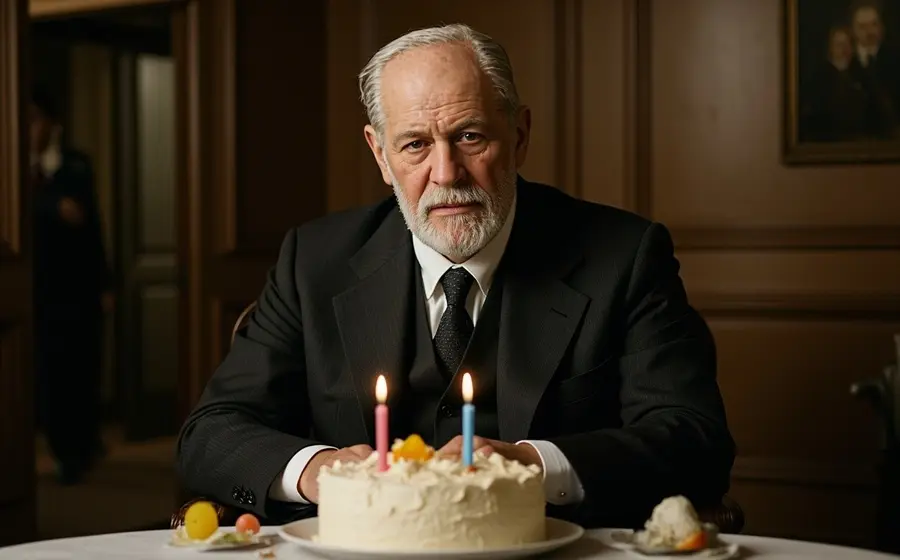 Un retrato de Sigmund Freud, cuyo legado en el psicoanálisis sigue vigente en la consulta terapéutica a 170 años de su nacimiento.