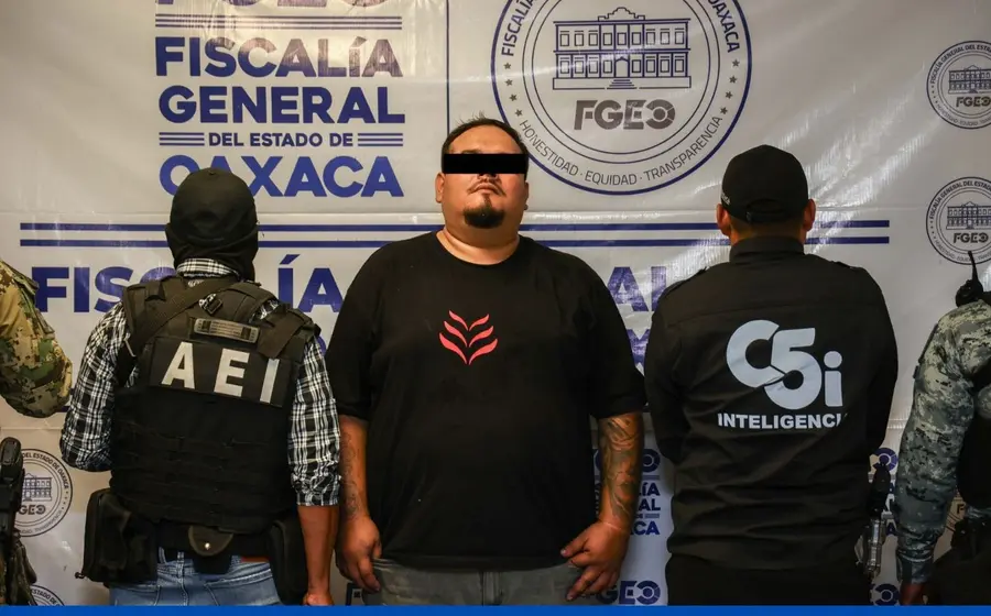 Fotografía de Lugger O. S., alias 'El Lugger', un organizador de conciertos de rap arrestado por el presunto triple homicidio de jóvenes.