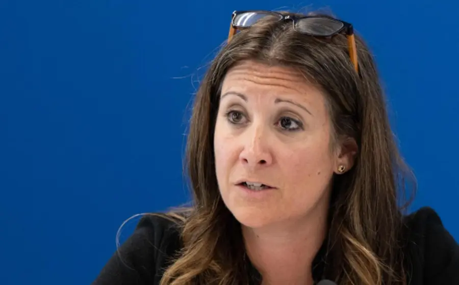 Maria Van Kerkhove, directora de preparación de epidemias de la OMS, figura clave en la declaración sobre los pasajeros de crucero como contactos de alto riesgo.
