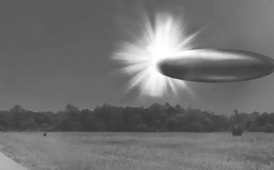 Imagen conceptual de los archivos secretos sobre ovnis que el Pentágono de Estados Unidos ha desclasificado tras décadas de silencio gubernamental.