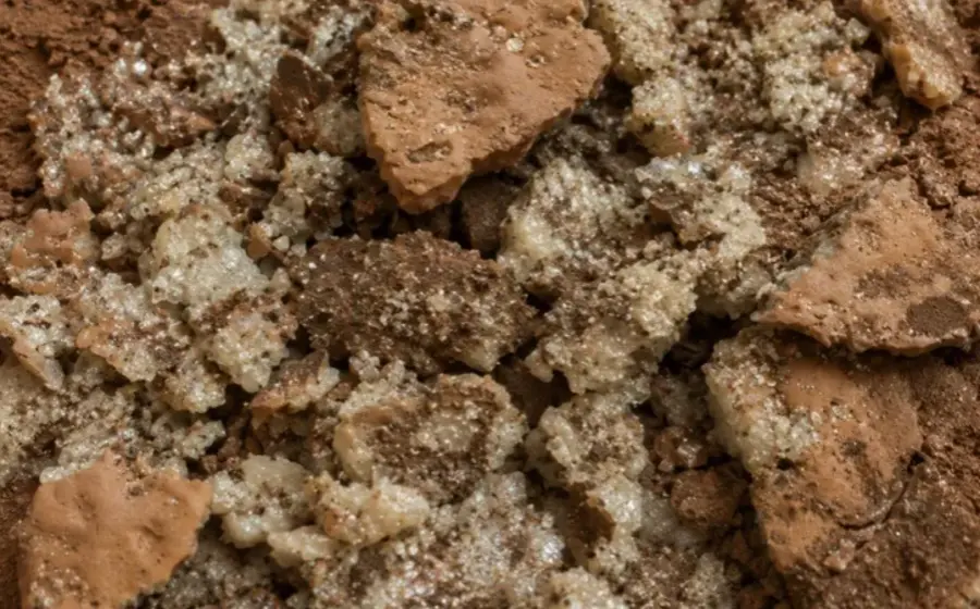 Imagen del rover Curiosity en Marte, donde descubrió minerales que refuerzan la teoría de que el planeta rojo alguna vez tuvo agua.