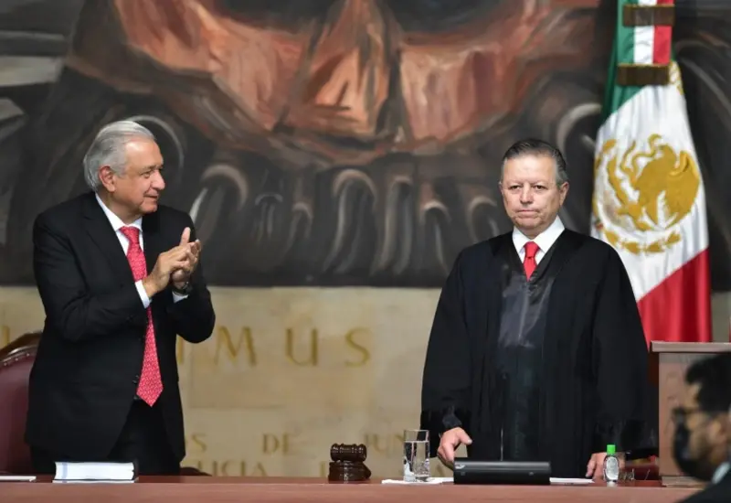 AMLO en la Suprema Corte
