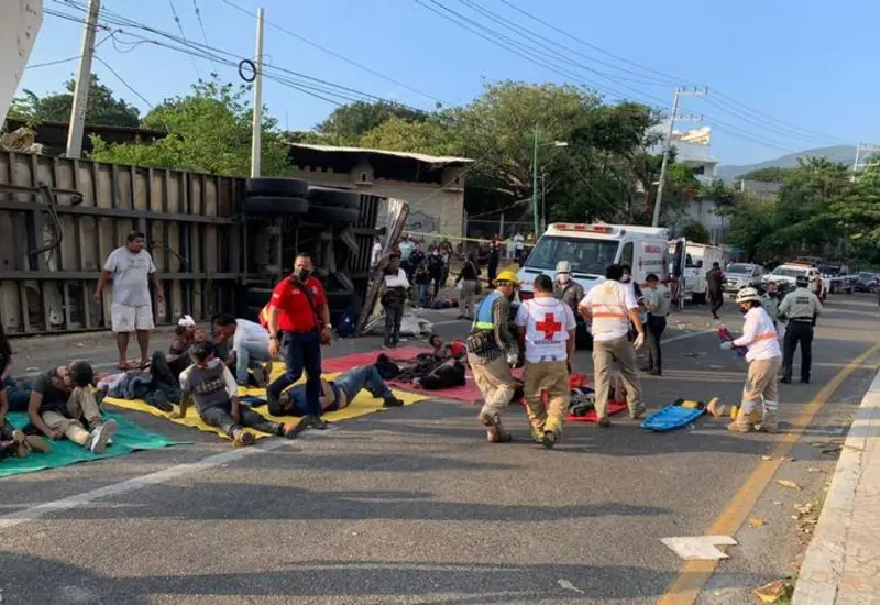 Accidente en Chiapas