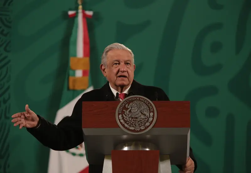 AMLO en conferencia de prensa