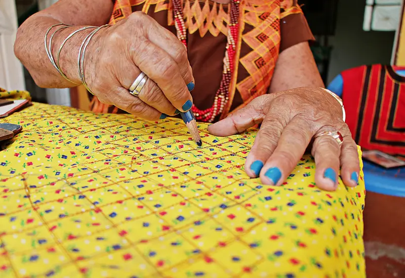 Diseño de artesana oaxaqueña
