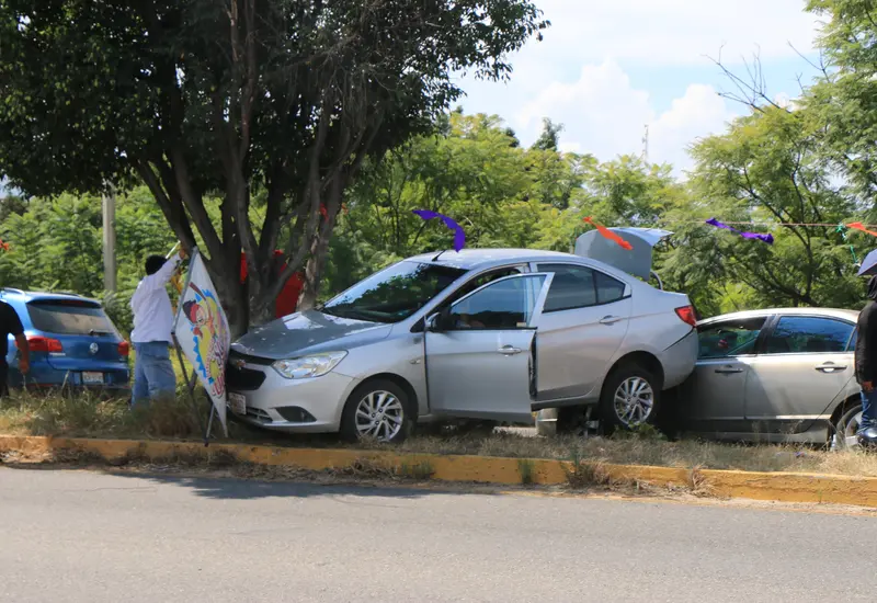 Vehículo chocado