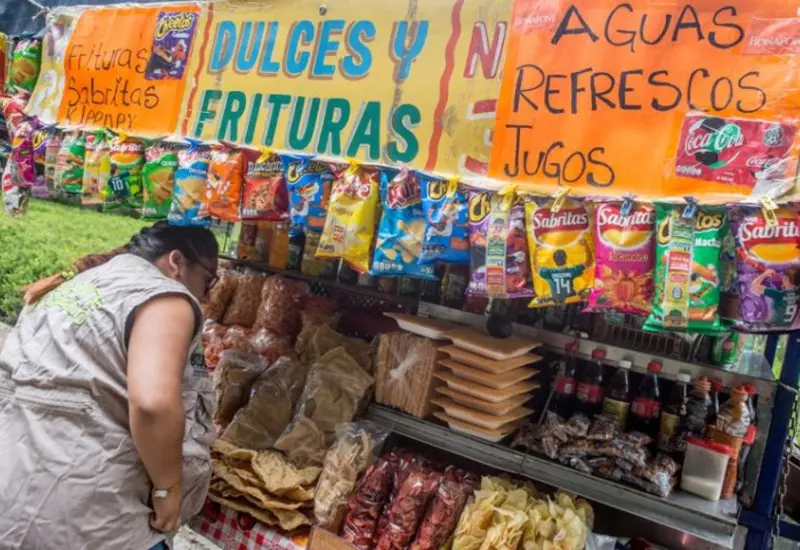 Puesto de comida chatarra