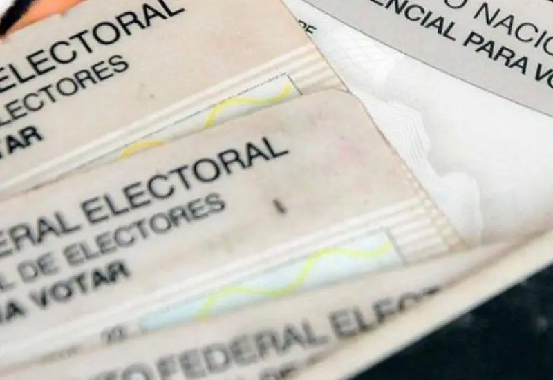 Credencial del INE
