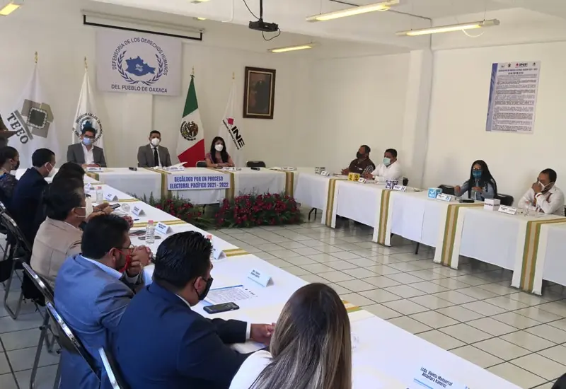 Presentación del decálogo electoral por un proceso pacífico