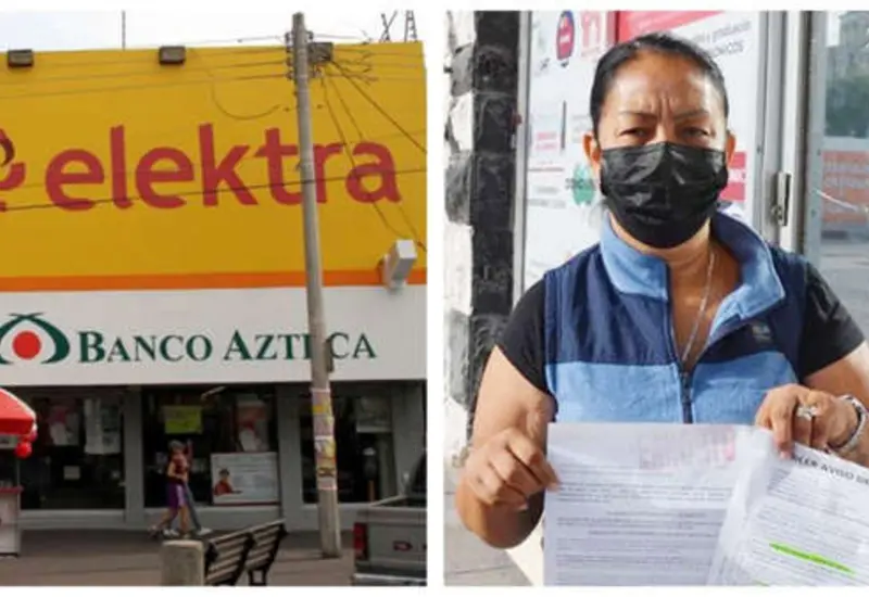 La mujer relató que la lavadora la regresó de manera correcta en su momento y aún así Grupo Elektra emprendió la demanda legal en su contra.