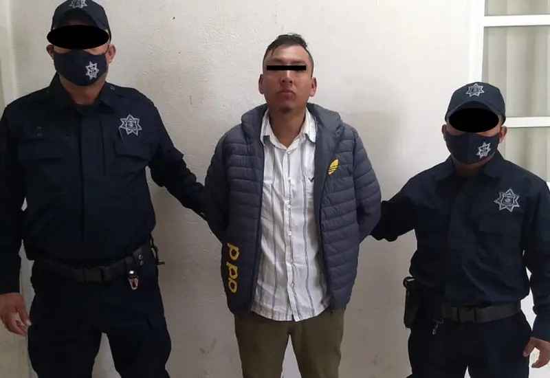 Sujeto detenido