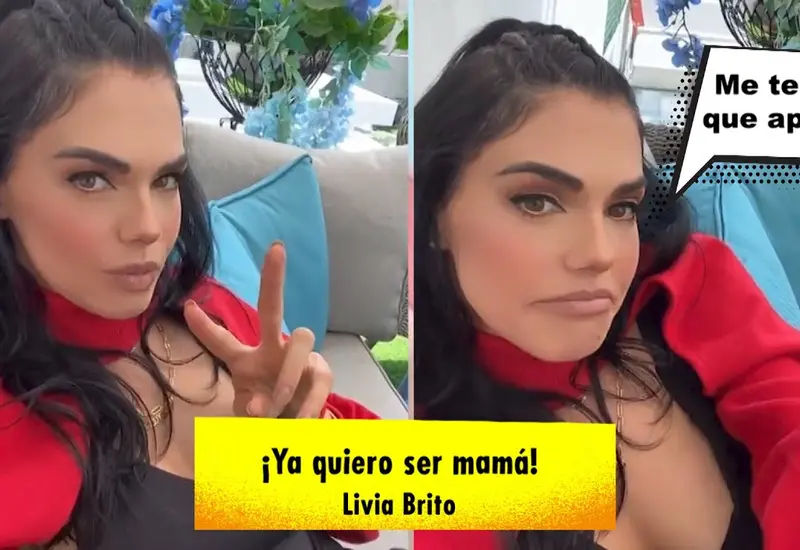 Brito confesó que durante los próximos meses buscará cumplir con el sueño personal de tener un bebé.