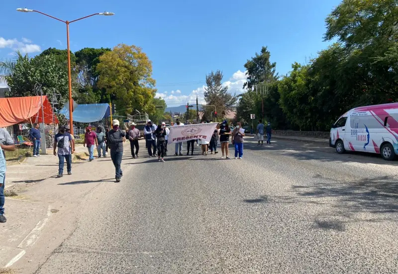 Protesta en Huajuapan