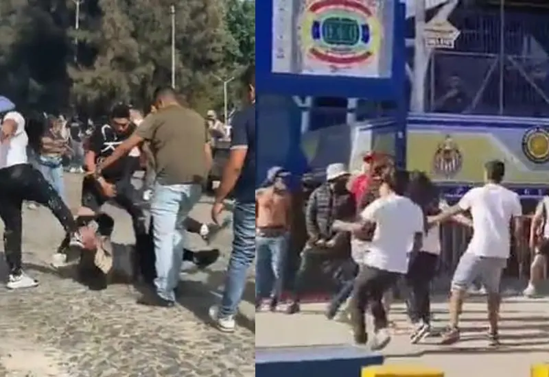 El saldo del altercado fue de dos personas lesionadas que fueron atendidos por paramédicos de la Cruz Roja.