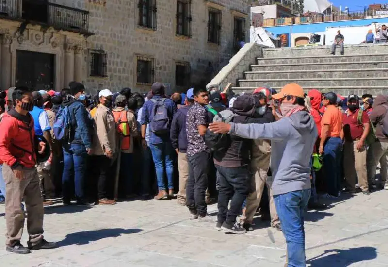 trabajadores de limpia 