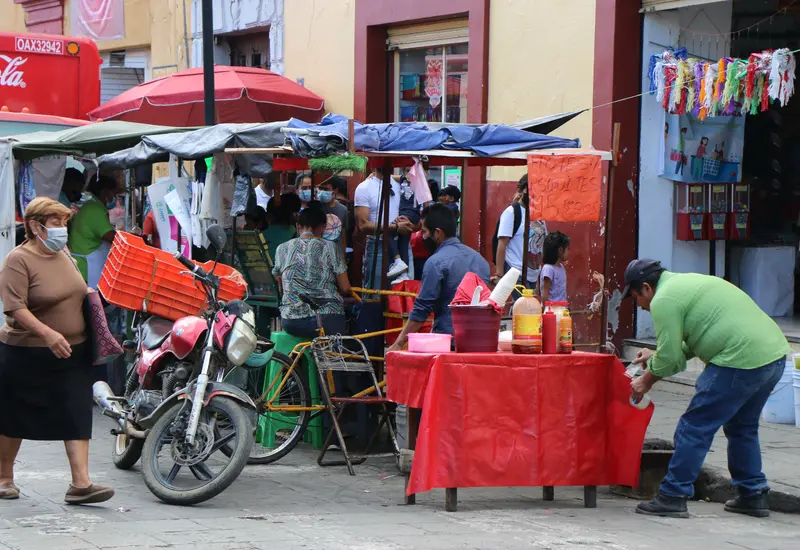 Vendedores ambulantes de Oaxaca