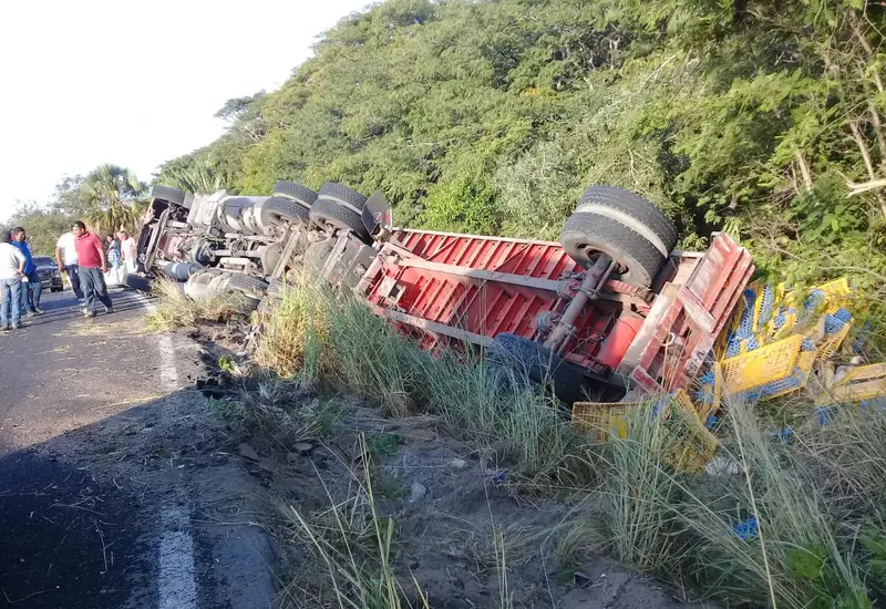 Trailer volcado