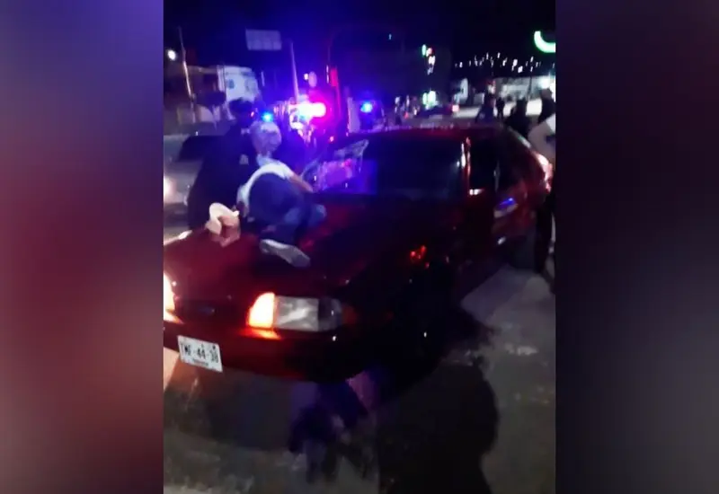 Accidente motocicleta