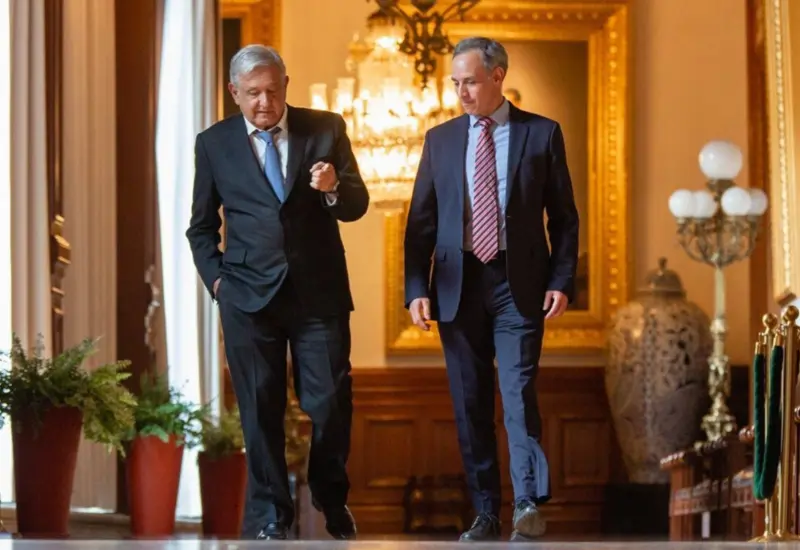 AMLO y Gatell