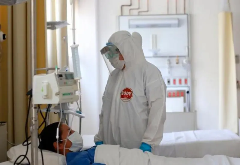 Personal de salud en hospital