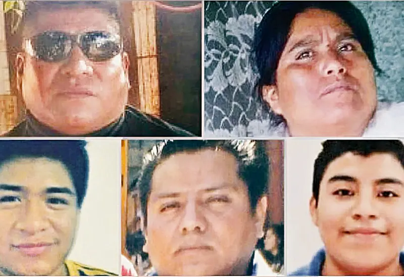 Familia desaparecida