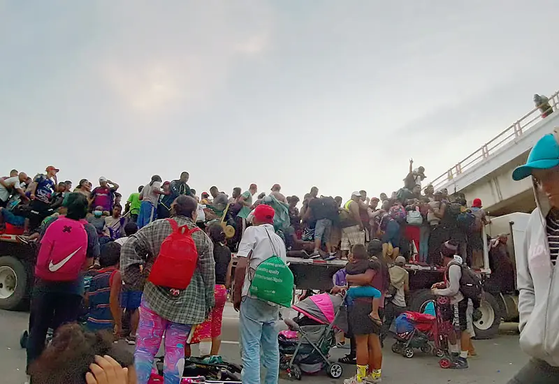Caravana migrante.
