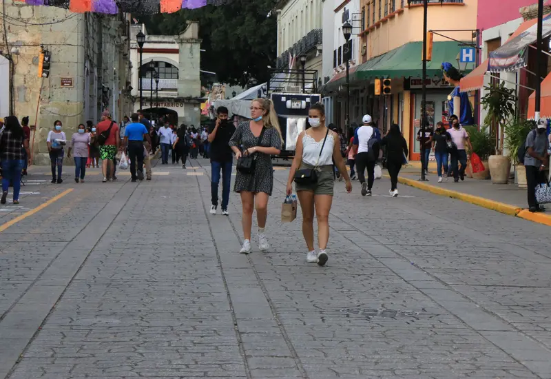 Turistas en Oaxaca