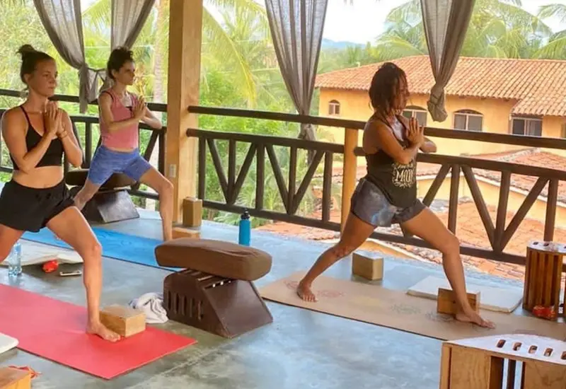 Clase de yoga