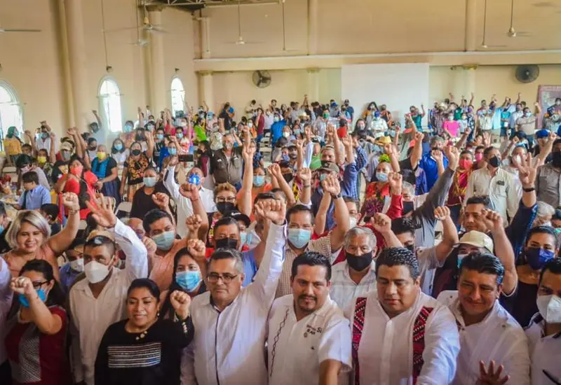 Militantes de Morena