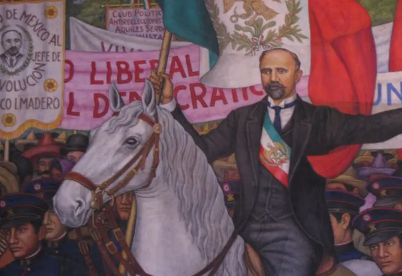 Francisco Madero tomó el mando de la presidencia el 6 de noviembre de 1911, luego de derrocar a Porfirio Díaz.