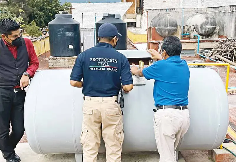 fuga de gas