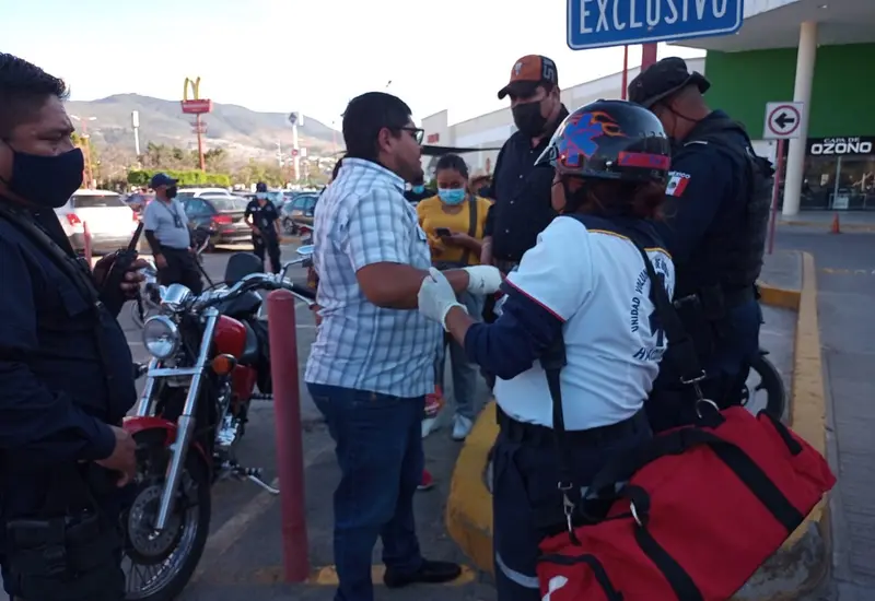 Lesionado por machetazo