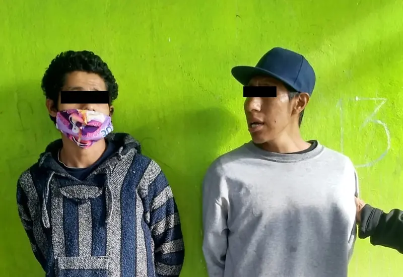 Sujetos detenidos