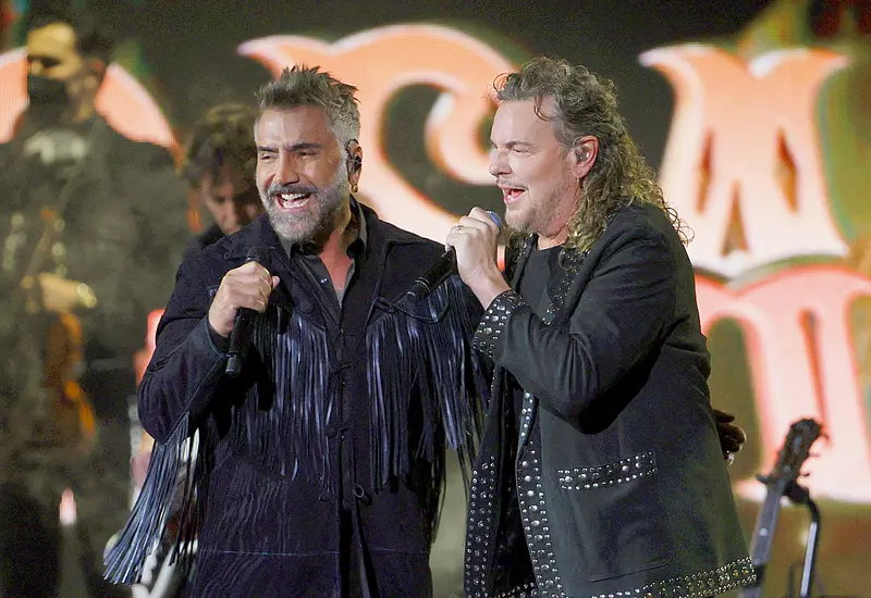 Fher y Alejandro Fernández
