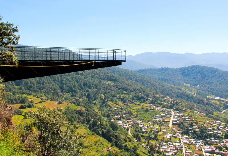 Mirador de cristal