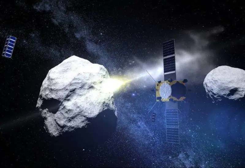 Una nave espacial del tamaño de un carrito de golf viajará a un asteroide que está a más de 9.6 millones de kilómetros de distancia y chocará contra él.