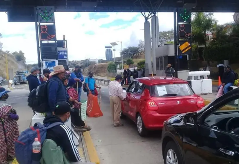 protesta caseta huitzo 