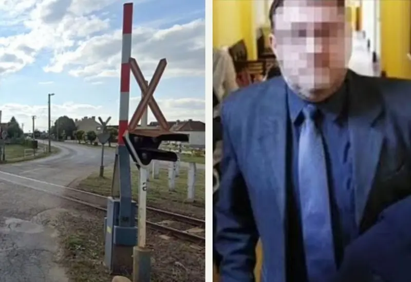 Hombre se arroja al tren en Hungría