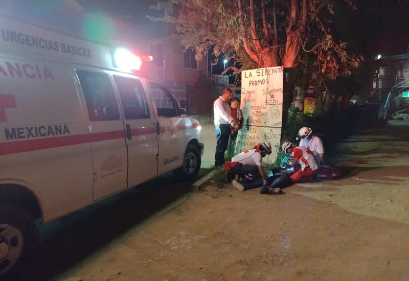 Un joven fue atacado por pandilleros en San Martín Mexicápam.