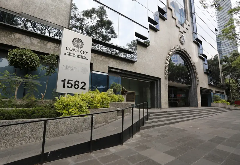 Fachada de las oficinas de Conacyt